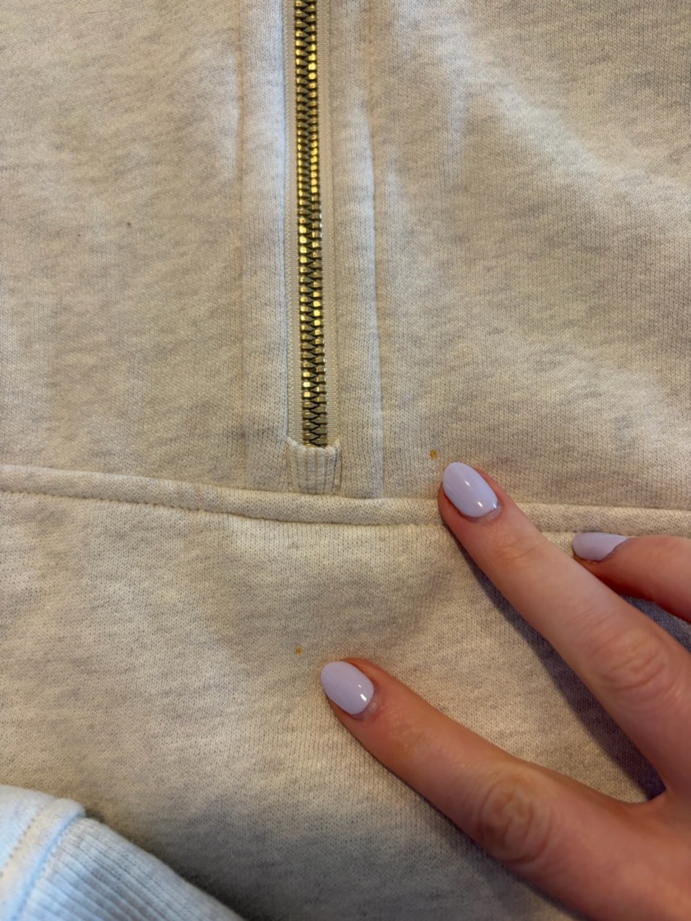 Scuba Crop Heathered Bone/Gold XL/XXL - Picture 3 of 5